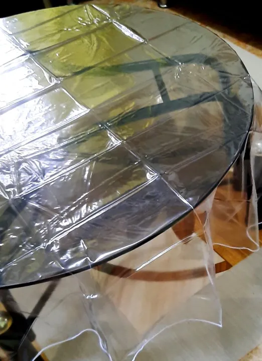 Round Transparent Table Cover PROTECTOR 80" Plain 8seaters | Lazada PH