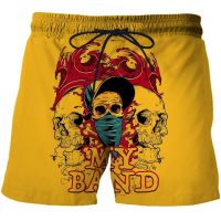 Funny Skull 3D Print Shorts Men Women Kid Cool Beach Short Pants Fashions Summer Casual Comforts Sport Swim Trunks Shorts