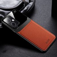 สำหรับ Xiaomi Redmi Note 12 5G เคสหนัง PU กรอบซิลิโคนหรูเคสโทรศัพท์สำหรับ Redmi Note 12 Pro + Plus Note12 Pro ฝาหลัง