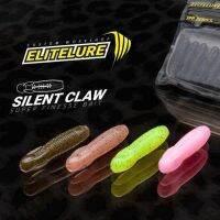 【hot】▦℡ 10 Pcs/Pack Elitelure Sinking Soft Fishing Gray Tube Worm Bait Silicone Grubs Bass Perch