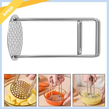 Stainless Steel Potato Masher Heavy Duty, Hand Smasher Kitchen Tools For  Beans, Vegetables, Avocado, Food And Friut