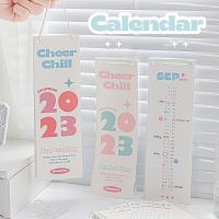 2023 Wall Calendar Ins Long Strip Kawaii Monthly Weekly Daily Planner Schedule Agenda Organizer Wall Classroom Calendar Office