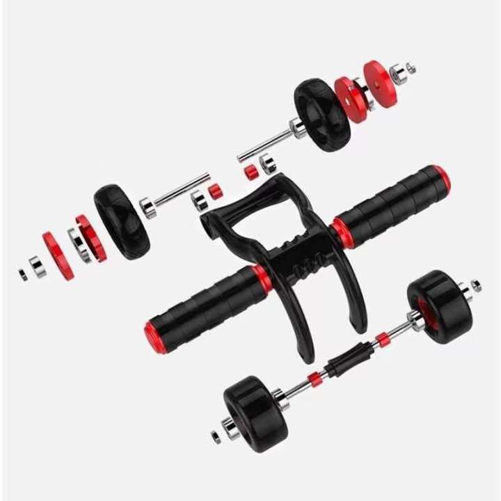 time-to-fitลูกกลิ้งบริหารหน้าท้อง-ab-roller-push-up-bar-ลดหน้าท้อง-แบบ-4-ล้อ-ลูกกลิ้งหน้าท้อง