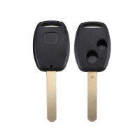 Uncut Blade 2ปุ่ม REMOTE Key SASL เคส FOB COVER สำหรับ Honda New Fit CRV c.ivic ไม่มีร่องชิป10ชิ้นล็อต