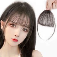 Hair Front Neat Bangs For Women Natural Hair Bangs Synthetic Clip in Bangs Front Neat Bangs Fringe