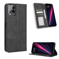 For T-Mobile T Phone Pro 5G Case Premium Leather Wallet Leather Flip Case For T-Mobile T Phone 5G Case