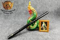 thaiflute ขลุ่ยไทย ขลุ่ยเพียงออ คีย์A สีดำ ไม้งิ้วดำ(เทียม) ยี่ห้อทศกัณฐ์ รุ่นมืออาชีพ