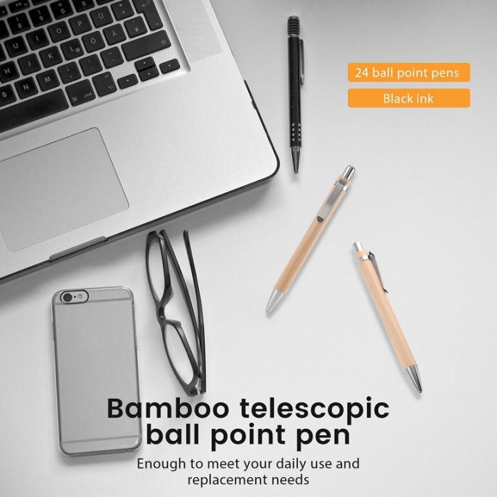 bamboo-retractable-ballpoint-pen-black-ink-1-mm-office-products-pens-bamboo-ballpoint-pen-wood-ballpoint-pens