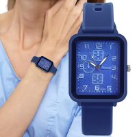 【YF】۞☏❡  Ladies 2023 New Fashion Brand Watches Safety silicone strap Wristwatches