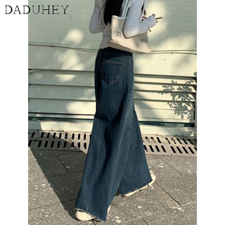 pants-flared-casual-all-matching-hem-frayed-loose-leg-wide-slim-waist-high-denim-leg-wide-retro-new-2023-summer-womens-daduhey