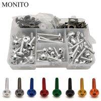 Motorcycle Fairing Bolts Nuts Kit Body Fastener Clips Screw For kawasaki YAMAHA YZF R25 R15 R6 R125 z750 Z800 FZ8 FZ1 FZ6R ER-6N