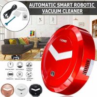 XIMEI smart robotหุ่นยนต์ดูดฝุ่นอัตโนมัติ พร้อมเซ็นเซอร์หลบหลีกสิ่งกีดขวางและบันได ไม้กวาด2ทิศทางพร้อมตัวเก็บฝุ่น ชาร์จไฟได้ในตัว