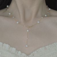 【Preflow ornament】 KoreanFashion DesignChain Simple PersonalityPendant Ins SameWomen 39; S Necklace