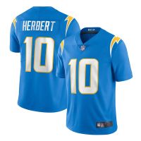 ? Los Angeles Chargers Football Jersey No. 10 Justin Herbert Jersey Sportswear Mens