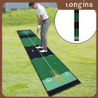 Tongina Golf-Putting-Matte, Golf-Putting-Trainer สำหรับ Büro Golf-Zuöbehr