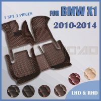 ▦☞ Car floor mats for BMW X1 E84 2010 2011 2012 2013 2014 Custom auto foot Pads automobile carpet cover