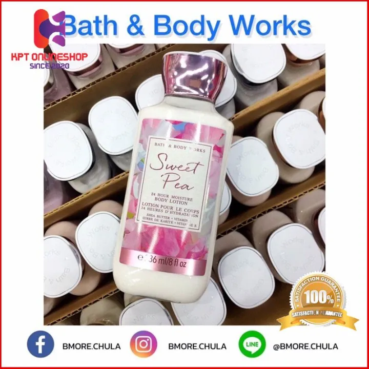Free Shipping Bath&Body Works lotion Sweet pea 236 มล สั่งก่อนได้ก่อน
