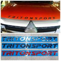 โลโก้ติดฝากระโปรง TRITON SPORT