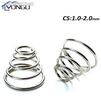 ◎♗● Wire Diameter 1/1.2/1.5/1.8mm 304 Stainless Steel Taper Pressure Springs Tower Spring Conical Cone Compression Spring