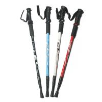 135CM Outdoor Hiking Aluminum Anti Shock Walking Sticks Telescopic Trekking Climbing Poles Ultralight Led Walking Canes