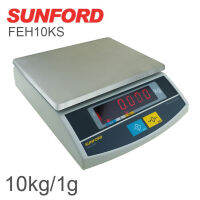 เครื่องชั่งดิจิตอล SUNFORD FEH10KS(มีใบรับรอง)10 กก. เครื่องชั่งซันฟอร์ด เครื่องชั่งดิจิทัล เครื่องชั่งพันธุ์อึด กิโล ตาชั่ง รับประกันศูนย 3 ป