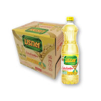 [ส่งฟรี!!!] มรกต น้ำมันถั่วเหลือง 1 ลิตร x 12 ขวดMorakot Soybean Oil 1 L x 12 bottles