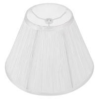 Home Light Shade Cloth Lamp Shade Light Cover Pleated Cloth Lampshade Fashionable Light Cover Chic Lamp Cover