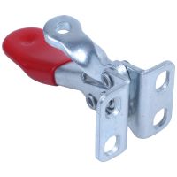 1pc 27kg Anti- U Shape Toggle Clamp Holding Capacity Push Pull Toggle Clamp Vertical/Horizontal Type for Hand Tool