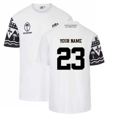size Jersey Shirt [hot]2023 S-M-L-XL-XXL-3XL-4XL-5XL Fiji Home Rugby