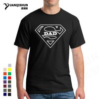 Superman Dad T Shirt Fathers Day Gift T Shirt Fathers Day Gift 16 Colors Summer Fashion O Neck Cotton Short Sleeves T-shirt XS-4XL-5XL-6XL