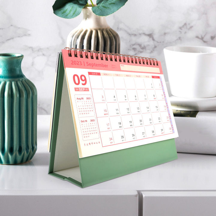 Household Schedule Calendar Multi-function Desk Calendar Decorative ...