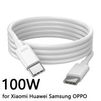 100W Pd ที่ชาร์จไฟรวดเร็ว Usb ชนิด C ประเภท C เพื่อ Samsung สาย Huawei Poco สำหรับสายไฟ Xiaomi ชาร์จ Oppo