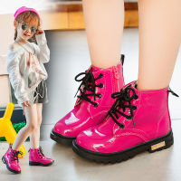 สาวๆรองเท้าบูท เด็กรองเท้าบู๊ทมาร์ติน รองเท้าบูทเด็ก รองเท้าบูทเด็กผู้หญิง รองเท้าบูทกันน้ํา รองเท้ามาร์ติน ทันสมัยและเรียบง่าย