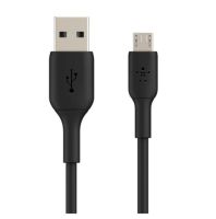 CHARGER CABLE (สายชาร์จ) BELKIN MICRO TO USB-A 2.4A 1 METER BLACK (CAB005BT1MBK)