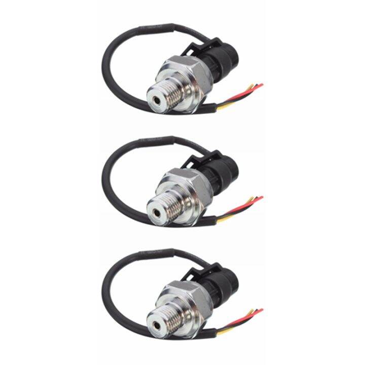 【ready Stockandcod】3x Pressure Transducer Sensor 5v 0 12mpa Oil Fuel For Gas Water Air Th 1024