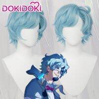 【Love as before】 DokiDoki เกม Genshin Impact คอสเพลย์ฮาโลวีน II Dotorre คอสเพลย์วิกผม Genshin Impact II Dotorre คอสเพลย์ผมหมอ