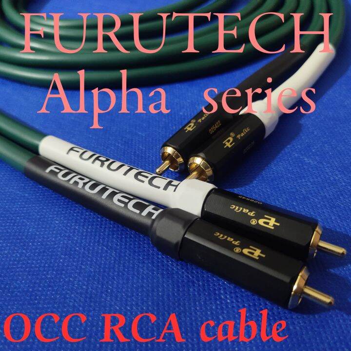 Furutech Alpha Series Occ Rca Hifi Audio Cable Amplifier Cd Dvd Player