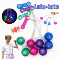 【Zdandan】Lato Lato ลาโต้ บอลไวรัส Ori โอริ (ลัตโตโอริ) ลูกบอลหรรษา มีไฟ LED ของเล่นสำหรับเด็ก  สร้างสรรค์ ฮิตที่สุด