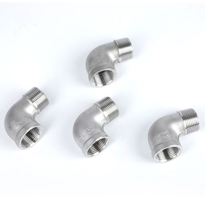 【YF】✐  1/8  1/4  3/8  1/2  3/4  1  Female x Male Thread Street Elbow Angled 304 Pipe Fitting Connectors