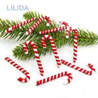 【YF】☾☃✕  5CM 30/50/100pcs Cane Xmas Decoration Lollipops and Hand Pendant New Year Navidad