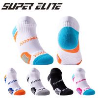 Ready Stock! (TEBAL) Super Elite 2021 Middle Cut &amp; Low Cut Colourful Sports Socks! Stoking Sukan Takraw Futsal Badminton