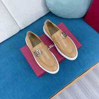 2022 New Korean Genuine Leather Platform Slip-on Shoes Light Luxury Business Metal Loafers Casual All-Matching Comfortable Leather Shoes