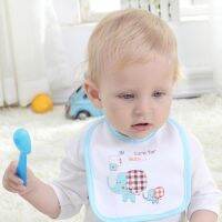 【DT】hot！ Baby Boy Bibs Newborn Accessories Burp Apron Elephant Feeding Infant Kids Childens Freebie