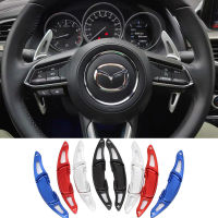 For Mazda 36 Cx-3 Cx-4 Mx5 Atenza Axela 2016-2018 Car Steering Wheel Shift Paddles Extend DSG Gear Speed Stickers Car Accessory