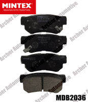 ผ้าเบรก หลัง (brake pad) HYUNDAI Santa FE, Rexton II RX290, RX320 ปี 2006