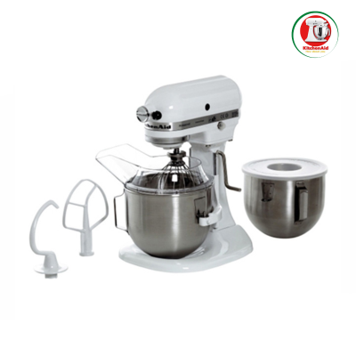 KitchenAid เครื่องผสมอาหาร Heavy duty 4.83 สีขาว ลิตร รุ่น5KPM50EWH *2โถ