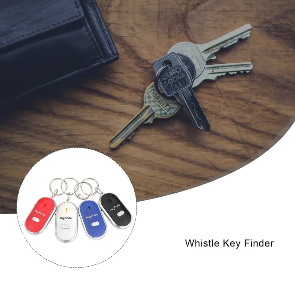 Smart LED Whistle Key Finder Flashing Beeping Sound Control Alarm