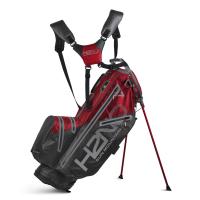 SUN MOUNTAIN ถุงกอล์ฟ 2019 H2NO Lite 14 Way Stand Bag (รุ่นกันน้ำ) - Fire/ Gunmetal/ Gray