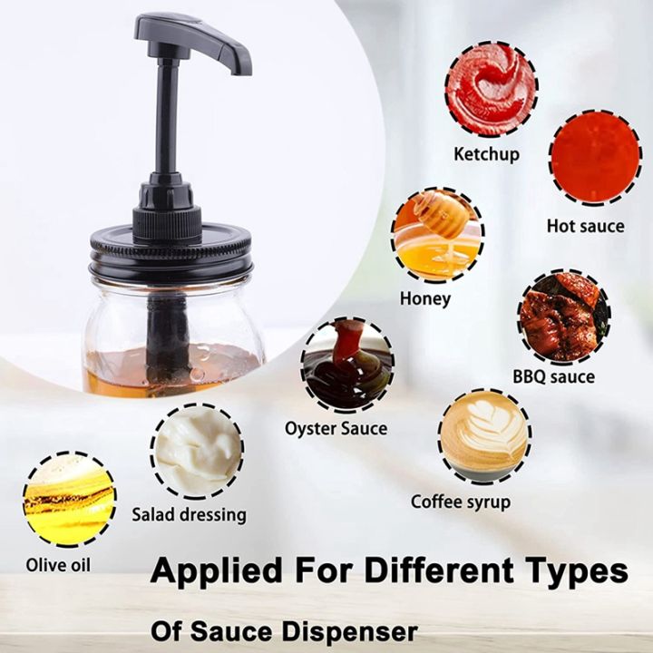 syrup-amp-sauce-honey-dispenser-pump-lids-pp-pump-dispenser-lid-airtight-amp-leak-proof-kitchen-food-grade-coffee-syrup-dispenser-pump-2-pack