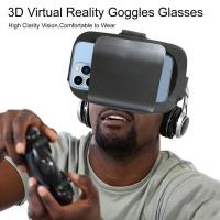 อุปกรณ์เสริมสำหรับแว่น VR 3D แบบพกพาที่สะดวกสบายสำหรับมืออาชีพ VR ออกแบบตามหลักสรีรศาสตร์แว่น VR สำหรับเป็นของขวัญ